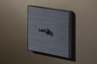 Lithoss LI0010109 Двухпозиционный переключатель Cockpit, цвет: Чёрный, оттенок: Порох, (черный матовый конус)