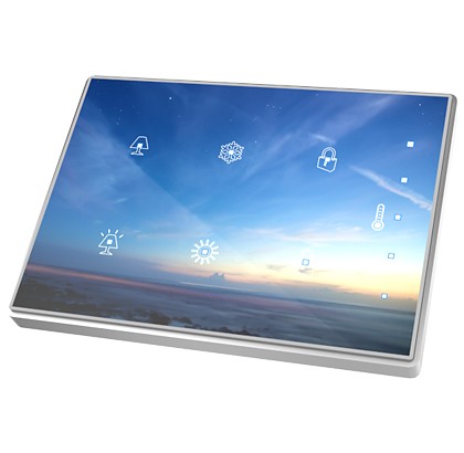 Zennio ZN1VI-TPTMD6 KNX Емкостный сенсорный переключатель Touch-MyDesign