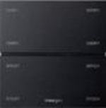 Moorgen MKE058C27 Клавиши SW80 KNX, черная слюда
