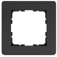 Jasmart Electric G1101B Рамка G-Flex 1-постовая, цвет Антрацит, G1101B