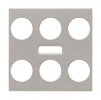 ABB N2221.7 PL Плата центральная Zenit для 6-клавишного сенсора с ИК-приемником, серебристый, цвет: Серебряный