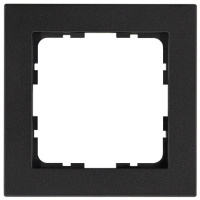 Jasmart Electric G1001B Рамка G-Classic  1-постовая, цвет Антрацит, G1001B