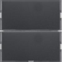 Berker Easy 80162785 Клавишный сенсор «Комфорт», S.1/B.x, цвет: Антрацит / Алюминий