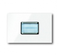 ABB 6345-24G-101-500 Датчик движения Busch-Watchdog priOn, мультилинза 180, белый камень, цвет: Белый