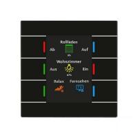 MDT BE-GT2TS.01 Сенсорный выключатель KNX II Smart 4/6/8/12x канальный (6 сенсорных зон)