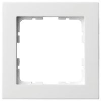 Jasmart Electric G1001W Рамка G-Classic  1-постовая, цвет белый глянцевый, G1001W