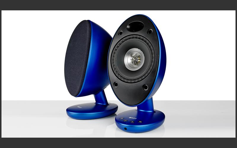 Kef 137937 Полочная акустика KEF EGG blue, цвет: Синий