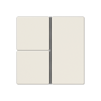 Jung A403TSA Трехклавишная крышка для KNX, в сборе, цвет: Белый, оттенок: Слоновая кость