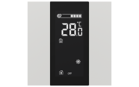 Interra ITR340-1203 iSwitch+ - 2-кнопочный KNX контроллер с ЖК-дисплеем, пластик, белый