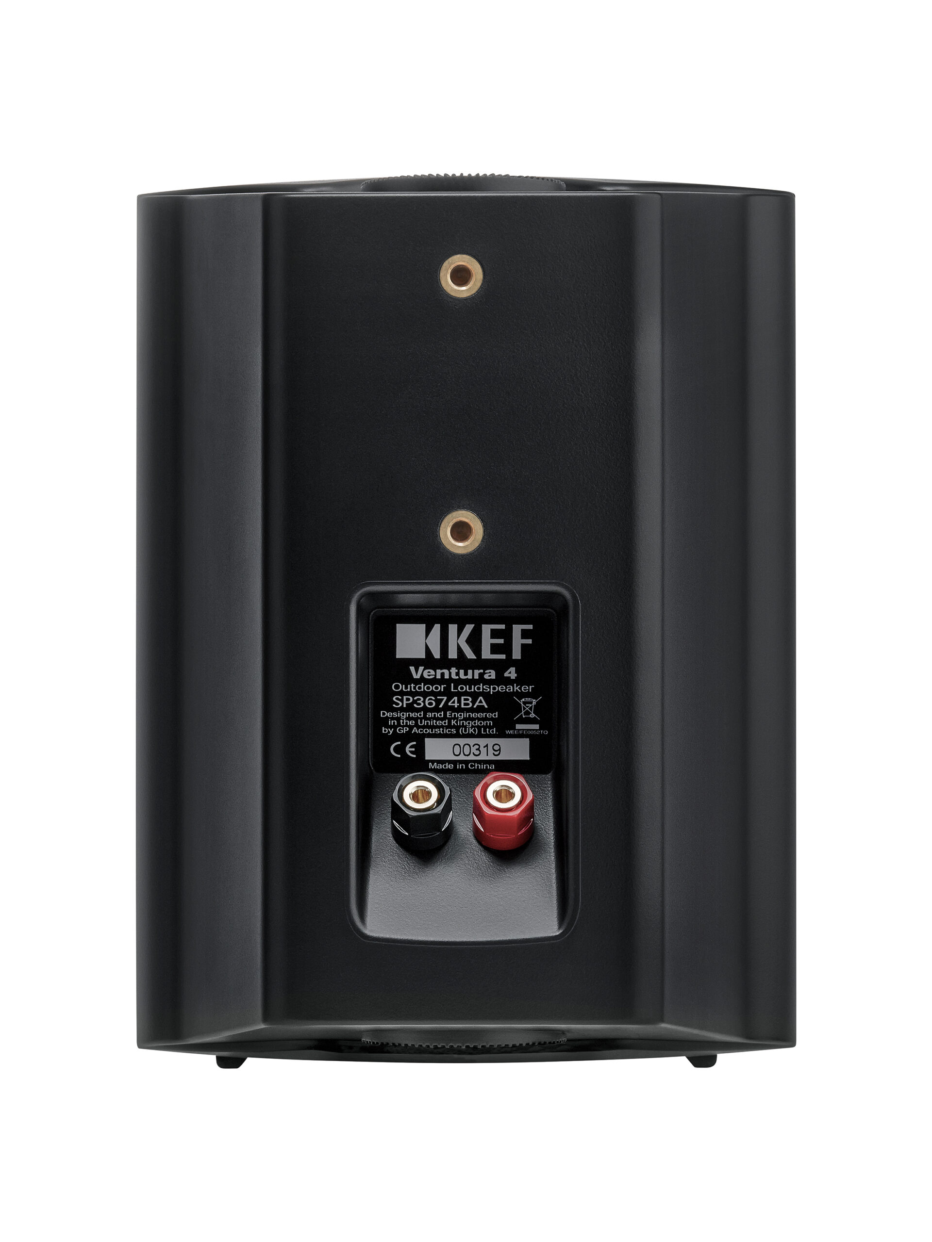 Kef 227476 Всепогодная акустика KEF Ventura 4 black (SP3674BA), цвет: Чёрный