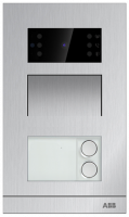 ABB M21311P2-A Станция вызова, моноблок, мини, с двумя клавишами, в комплекте с монтажной коробкой