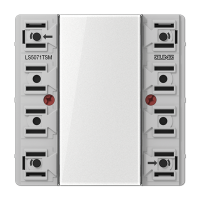 Jung LS5071TSM KNX кнопочный модуль стандартный 1гр