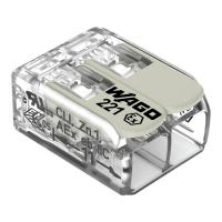 Wago 221-482 2-проводная клемма, d: 0,2-4,0 мм2, AEx (class 1, zone 1)