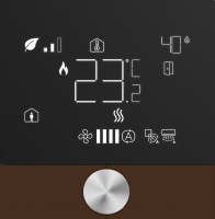 Core Термостат Eclipse, Цвет: Серый, Оттенок: Какао