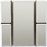 Jung ES2092NABS KNX кнопочный сенсор, 2 группы, цвет: Нержавеющая сталь