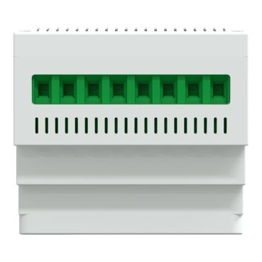 Schneider MTN6805-0008 Коммутатор SpaceLogic KNX/удлинитель для жалюзи, 8 каналов, 10AX/16AC1