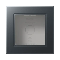 Jung A 5581 BF A ANM Накладная коробка 1-ная, Лакированный термопласт, Серия A, матовый антрацит