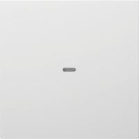 Berker 80960289 Кнопка, 1-канальная, S.1, Easy, цвет: Белый, оттенок: Полярная белизна, глянцевый