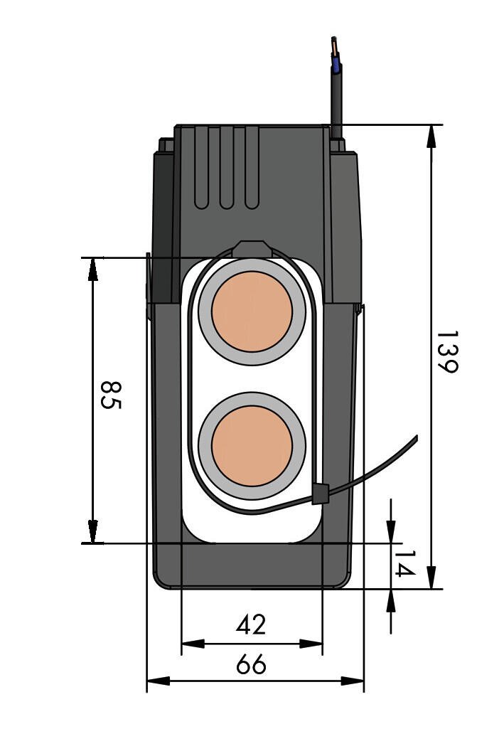 Wago 855-5101/1000-000 Трансформатор тока 1000A/1A 0,5