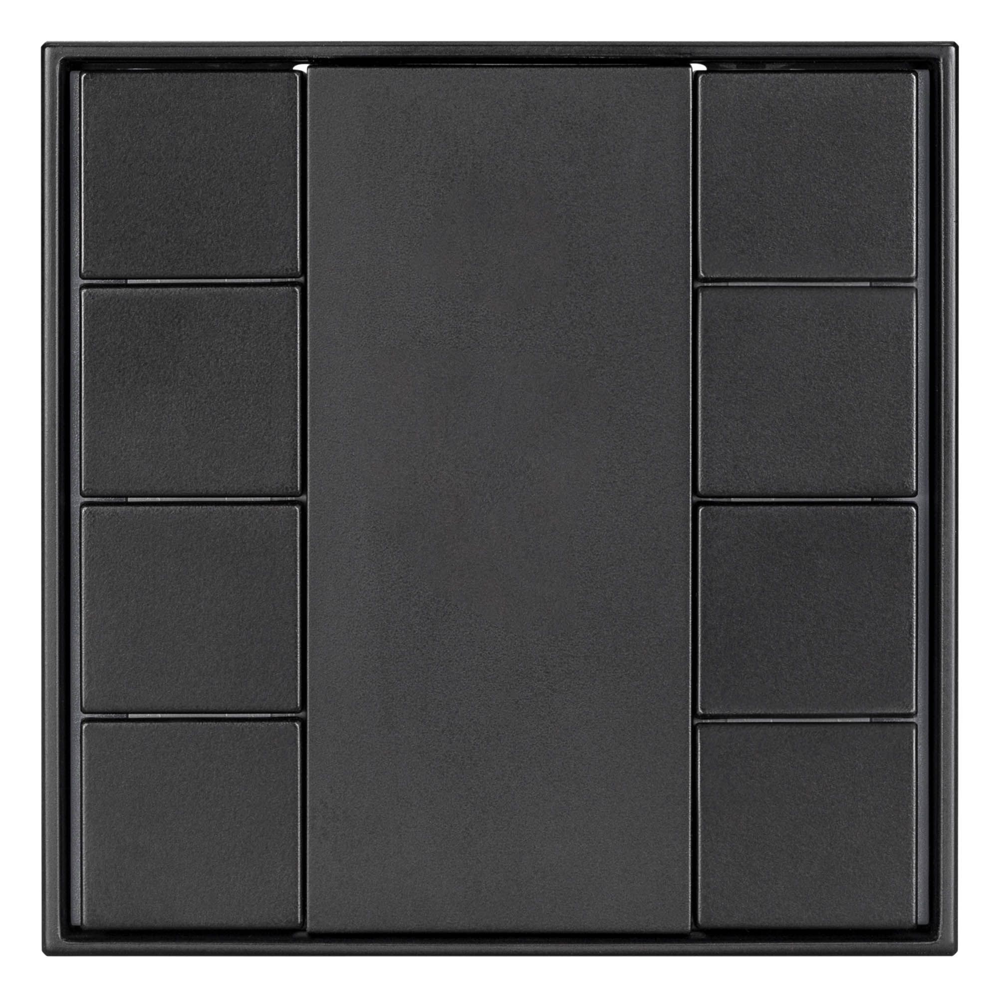 Arlight 028759 INTELLIGENT ARLIGHT Панель KNX-223-8-BLACK (BUS) (IARL, IP20 Пластик, 3 года) 028759