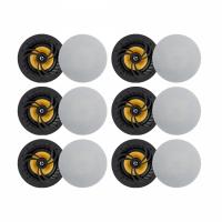 Lithe audio 01556-01561х6-CI Потолочная акустическая система мультирум Wi-Fi (6Пар — 6Master/6Slave)