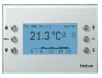 Theben 8269210 Универсальный контроллер-дисплей с терморегулятором VARIA826S KNX