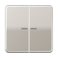 Jung CD 595 KO5 PT Kлавиша с окошком, Анодированный алюминий, Серия CD, платина