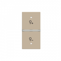 ABB N2121.8 CV N2121.8 CV — Крышка рокера Символ диммера KNX — 1M — Шампанское