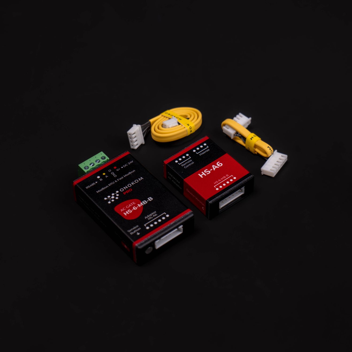 ONOKOM HS-6-MB-B Шлюз для управления полупромышленными системами кондиционирования Hisense(разъем CN18 WIRED CON) по ModBus RTU протоколу