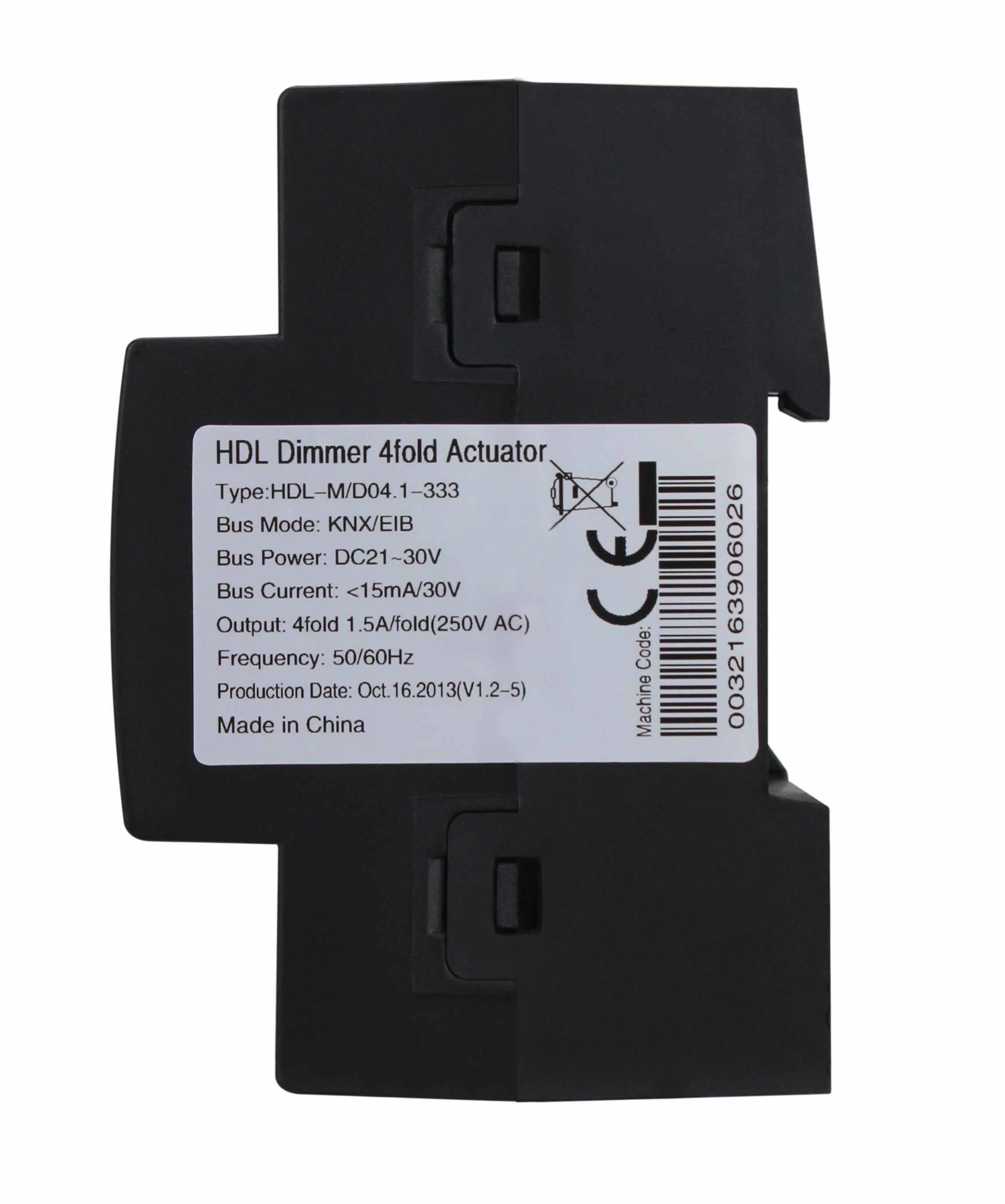 HDL HDL-M/D04.1 DIN диммер 4-канальный, 1,5А на канал, KNX