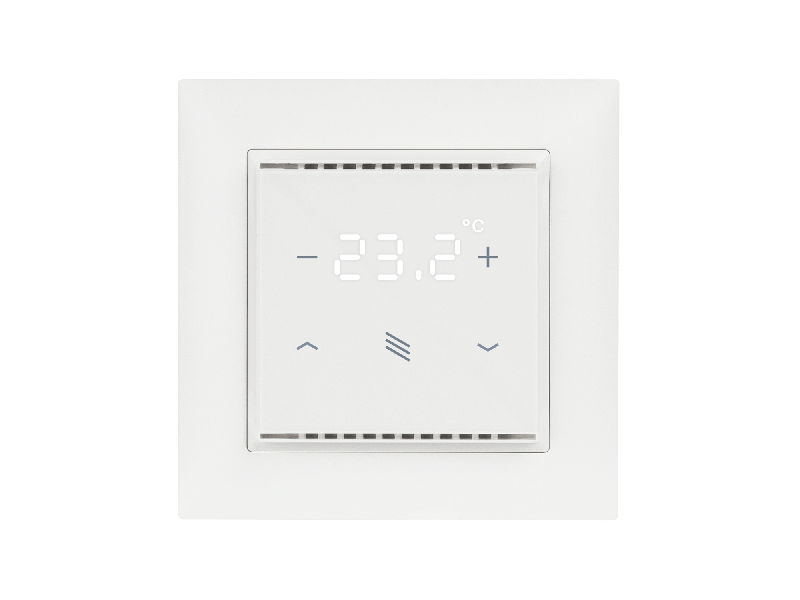 Elsner 70991 Регулятор температуры Cala KNX T 201/202 Sunblind CH, кнопка для затенения