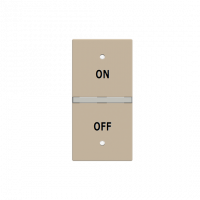 ABB N2121.5 CV N2121.5 CV — Крышка рокера Символ KNX On/Off — 1M — Шампанское