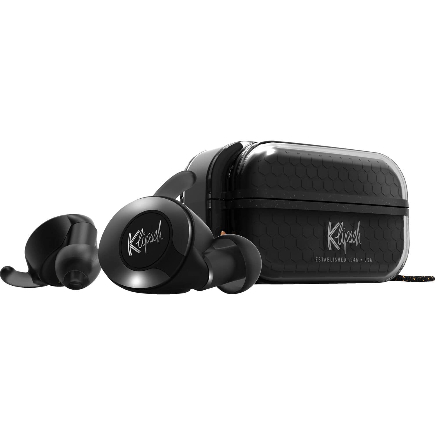 Klipsch 229890 Наушники Klipsch T5 II TW Sport Black, цвет: Чёрный