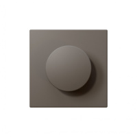 Jasmart Electric FD4012PTM LED Диммер с накладкой 30-400W 1gang 2way, цвет матовый Тауп (soft touch), FD4012PTM