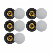 Lithe audio 01556-01561х5-CI Потолочная акустическая система мультирум Wi-Fi (5Пар — 5Master/5Slave)