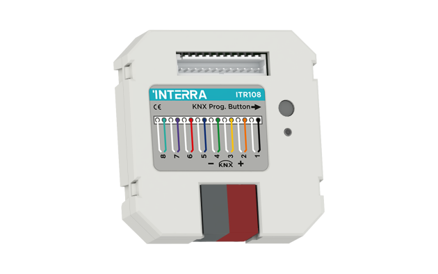 Interra ITR108-0010 KNX Модуль бинарных входов, свободный монтаж - 8 каналов