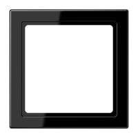 Jung LS 961 Z5 SW Промежуточная рамка 55x55, Серия LS, чёрный