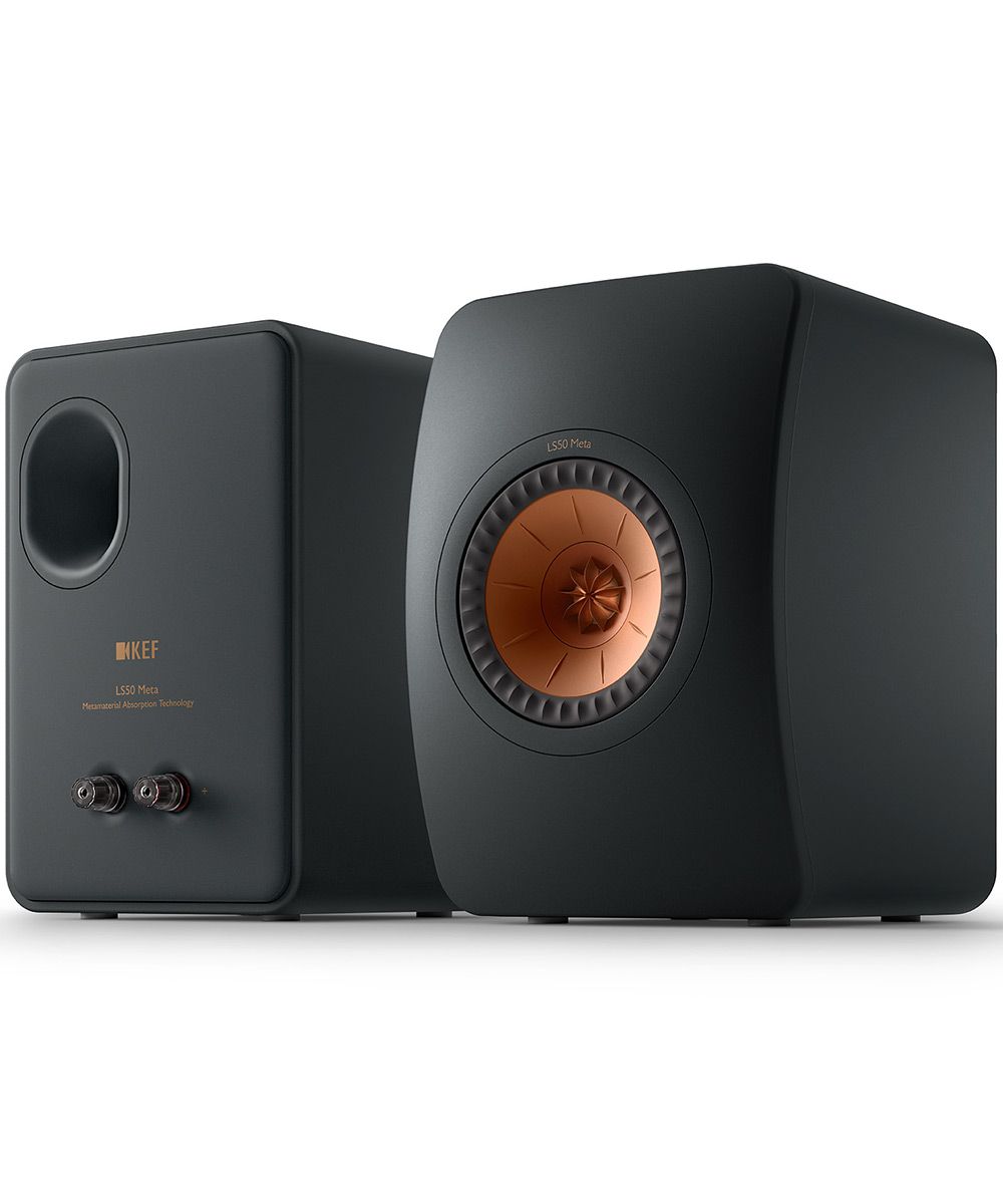 Kef 233072 Полочная акустика KEF LS50 Meta Carbon Black, цвет: Чёрный