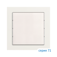 Ekinex EK-T1Q-MAA Клавиша "71" квадратная, 1 шт, цвет - белый