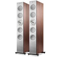 Kef 150152 Напольная акустика KEF Reference 5 Silver Satin Walnut, цвет: Темно - коричневое дерево