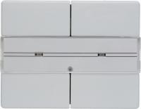 Berker 75162049 Клавишный сенсор с полем для надписей, 2-канальный, Arsys, цвет: Белый, оттенок: Полярная белизна, глянцевый