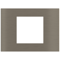 Ekinex EK-SRS-GBR Прямоугольная металлическая плата, серия Surface, окно 60х60, отделка - матовый никель