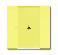 ABB 6125/02-815-500 Сенсор 1/2-клавишный, сахара, цвет: Коричневый, оттенок: Сахара