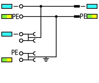 Wago 2020-5377/102-000 Клемма 3-пр. датчика,  мм2, PNP, оранжевая
