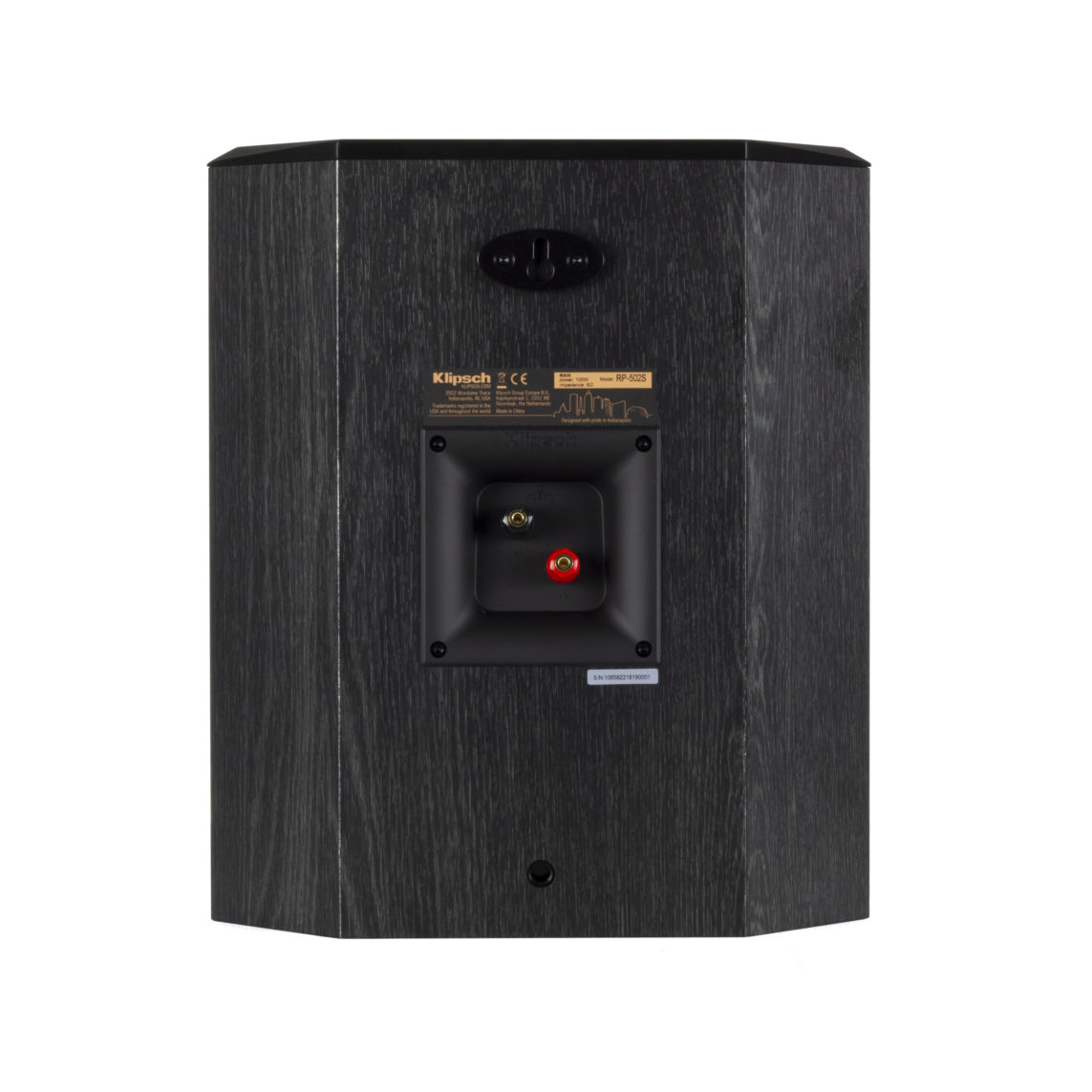 Klipsch 192484 Настенная акустика Klipsch RP-502S Walnut, цвет: Темно - коричневое дерево