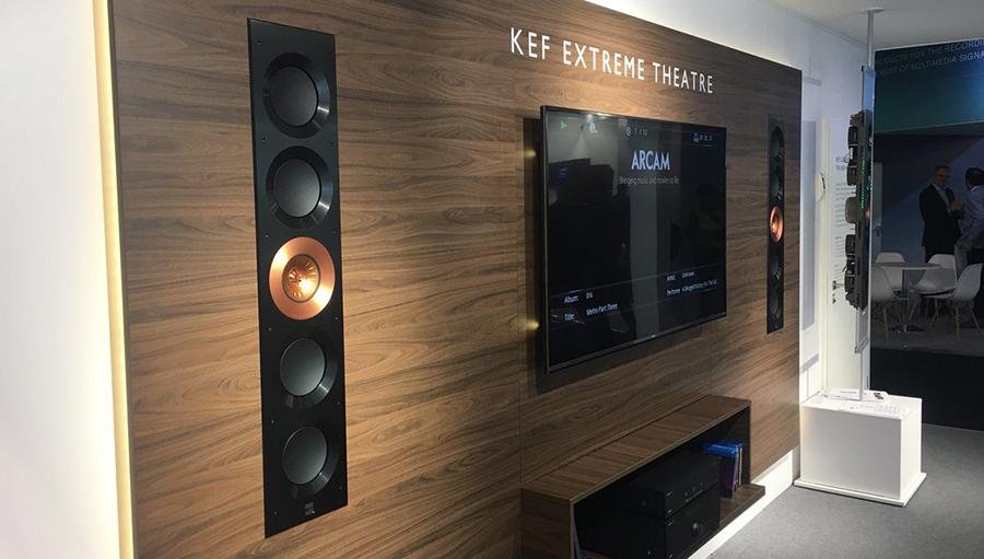 Kef 245954 Встраиваемая акустика KEF Ci5160REF-THX, цвет: Чёрный