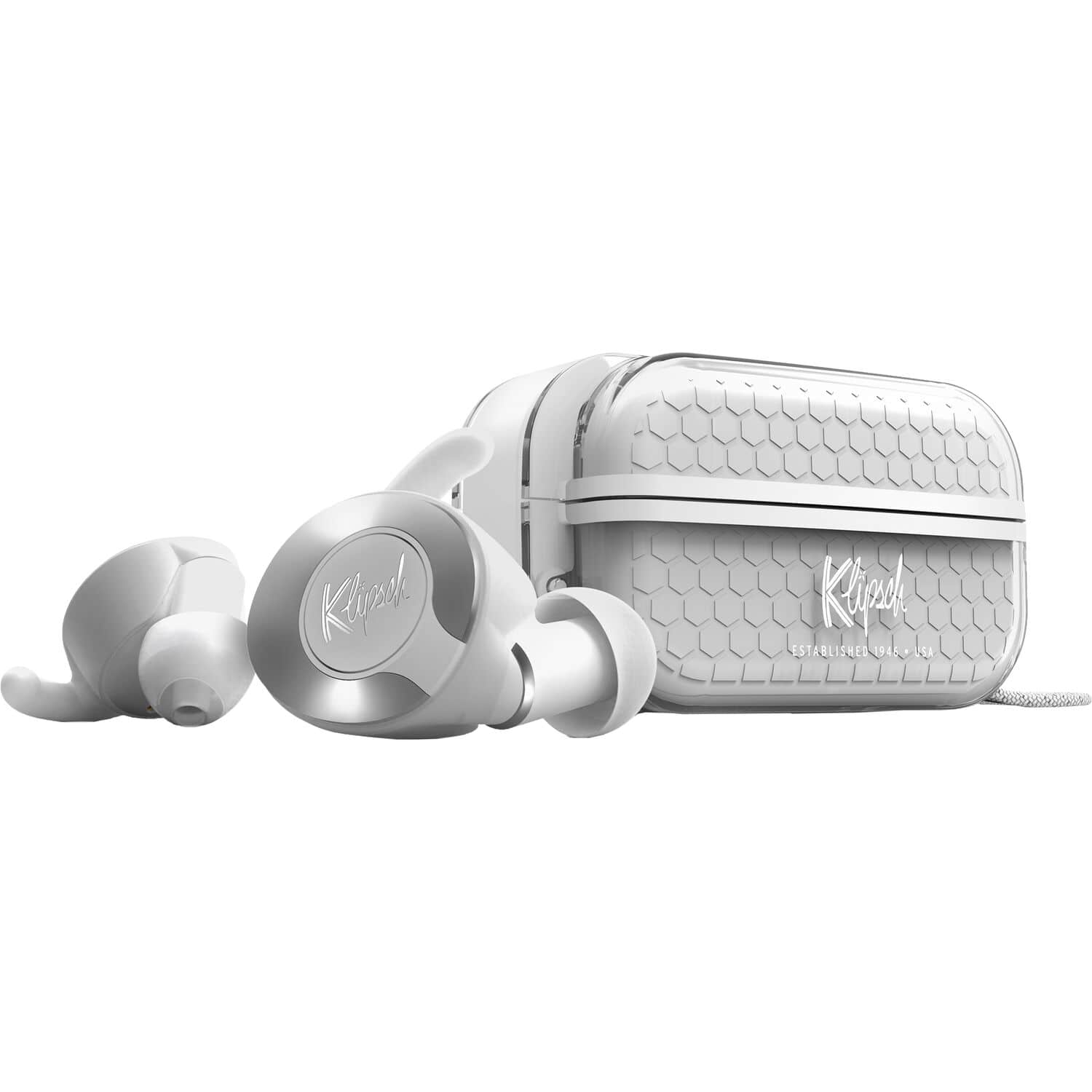 Klipsch 229891 Наушники Klipsch T5 II TW Sport Gray, цвет: Серый