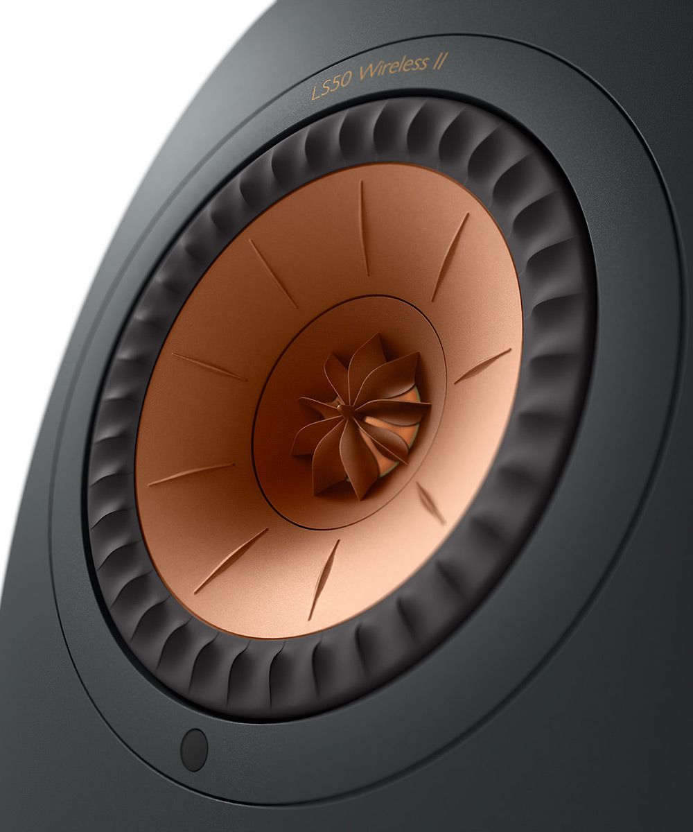 Kef 233184 Полочная акустика KEF LS50 Wireless II Carbon Black, цвет: Чёрный