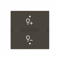 ABB N2221.8 AN N2221.8 AN — Крышка клавишного переключателя Символ диммера KNX — 2M — Антрацит