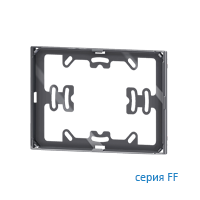 Ekinex EK-TAR-1-NF Адаптер FF для прямоугольной платы NF, 1 шт, цвет - черный